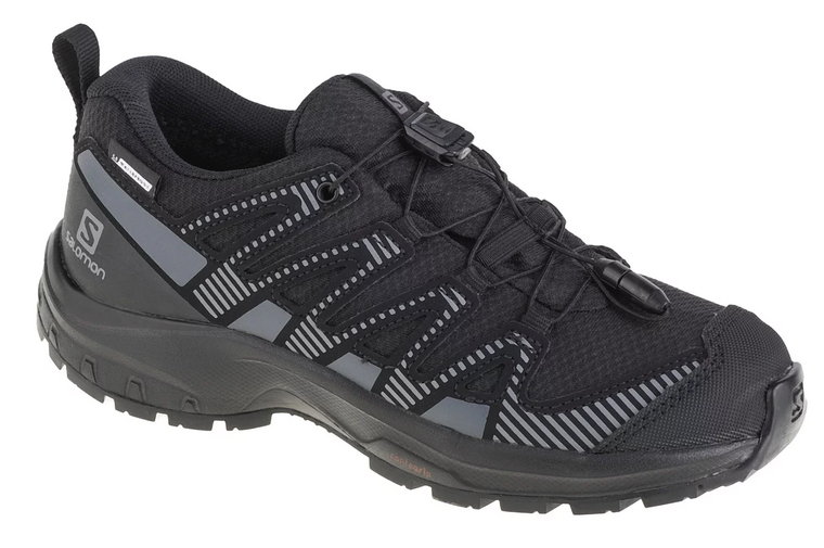 Salomon Xa Pro V8 CSWP 414339, Dla chłopca, Czarne, buty trekkingowe, tkanina, rozmiar: 35