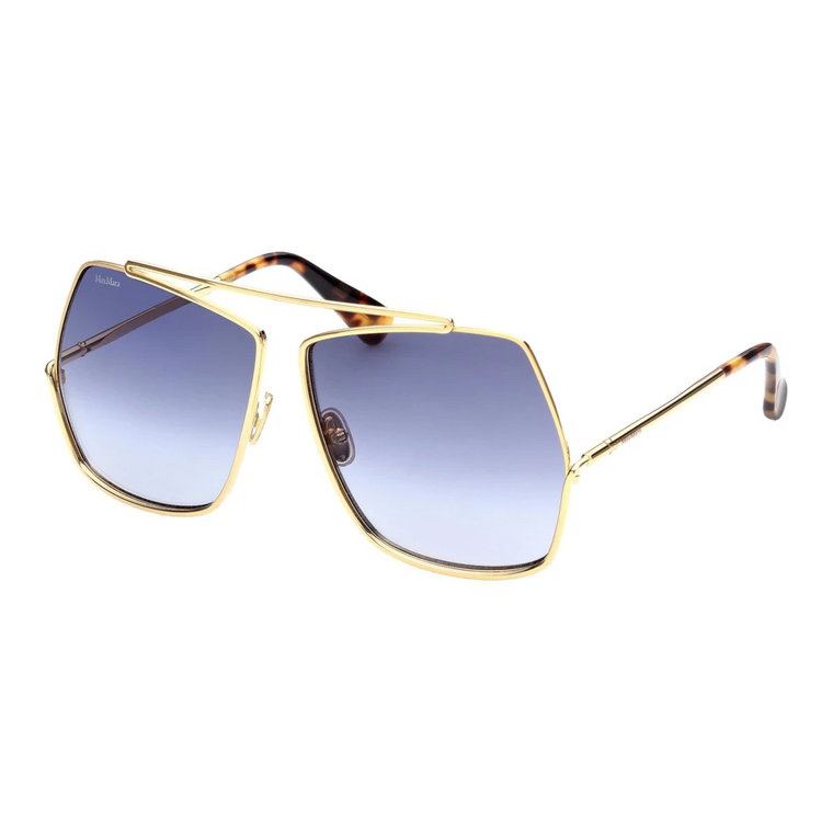 Okulary przeciwsłoneczne Elsa Mm0006 w kolorze złoto/niebieski Max Mara