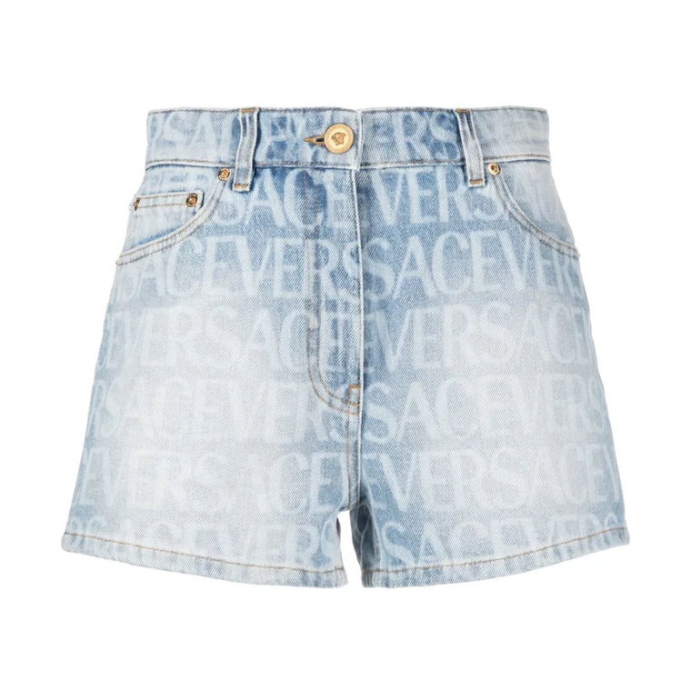 Denim Shorts Versace