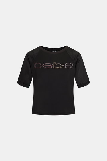 BEBE T-shirt - Czarny - Kobieta - M (M)
