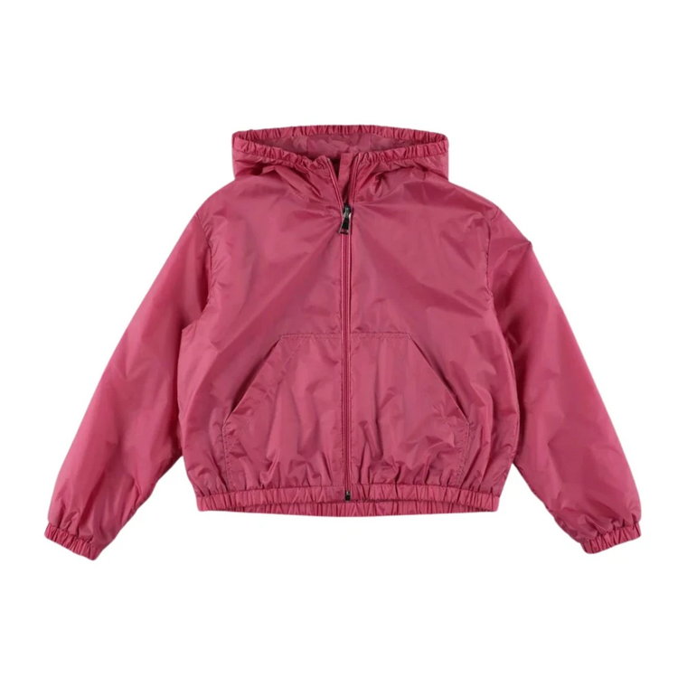 Fuchsia Sportowy Płaszcz Dziecięcy Moncler