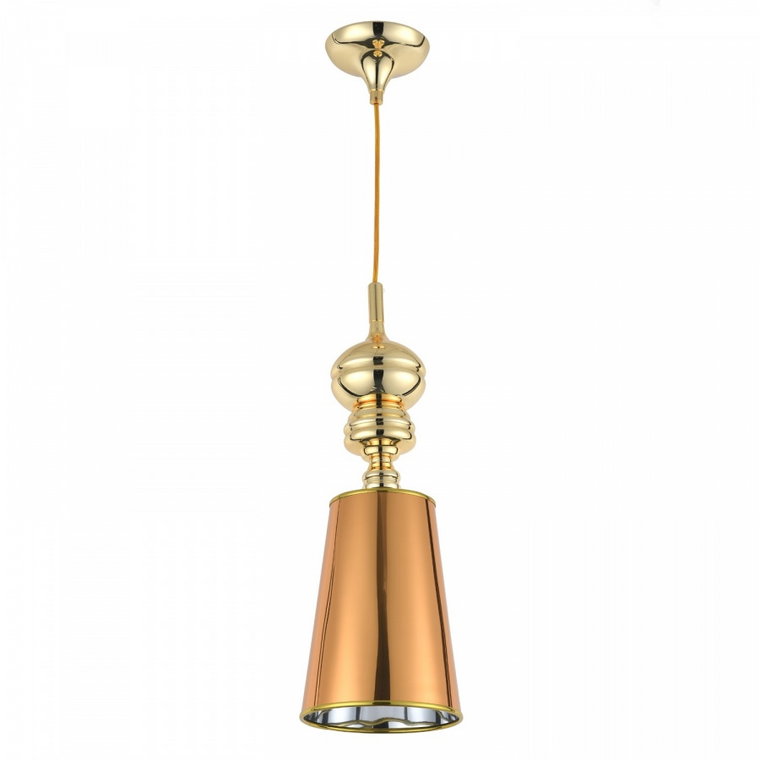 Lampa wisząca queen-1 złota 18 cm kod: MP-8846-18 gold