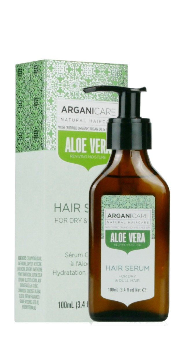 Arganicare Aloe Vera - Serum do włosów 100 ml