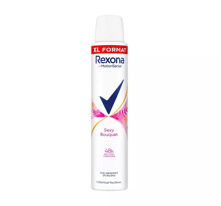 REXONA SEXY BOUQUET ANTYPERSPIRANT W SPRAYU DLA KOBIET 200ML