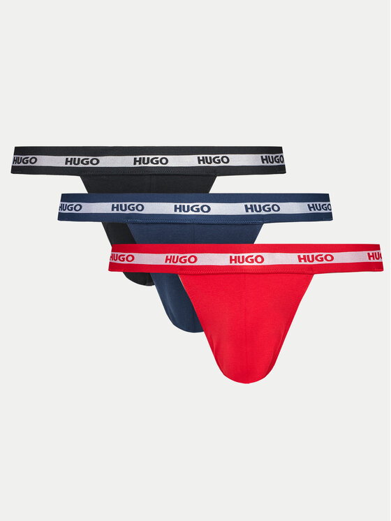 Komplet 3 par slipów Jock Strap Hugo