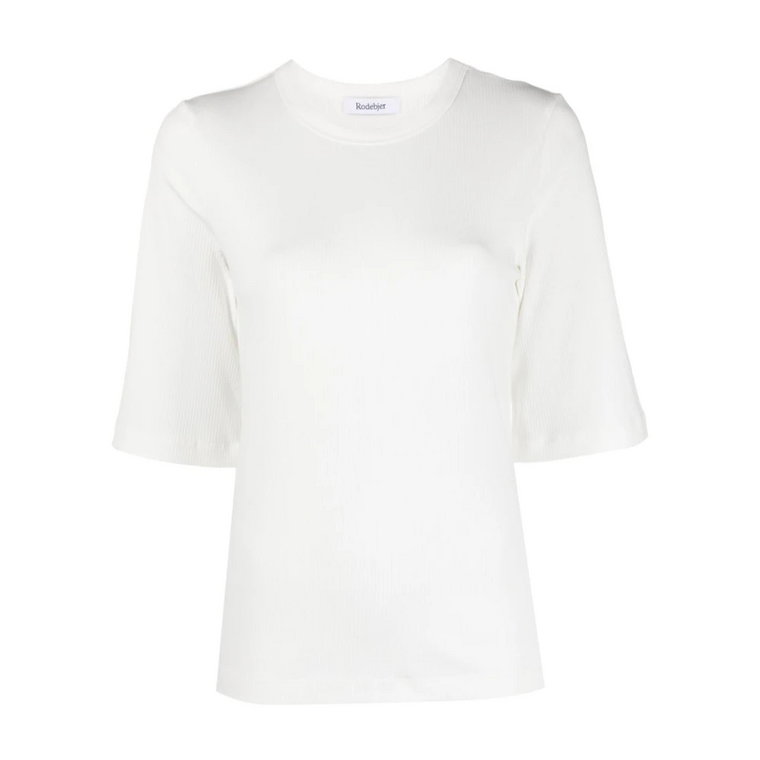 Biała koszulka Sprint dla kobiet Rodebjer