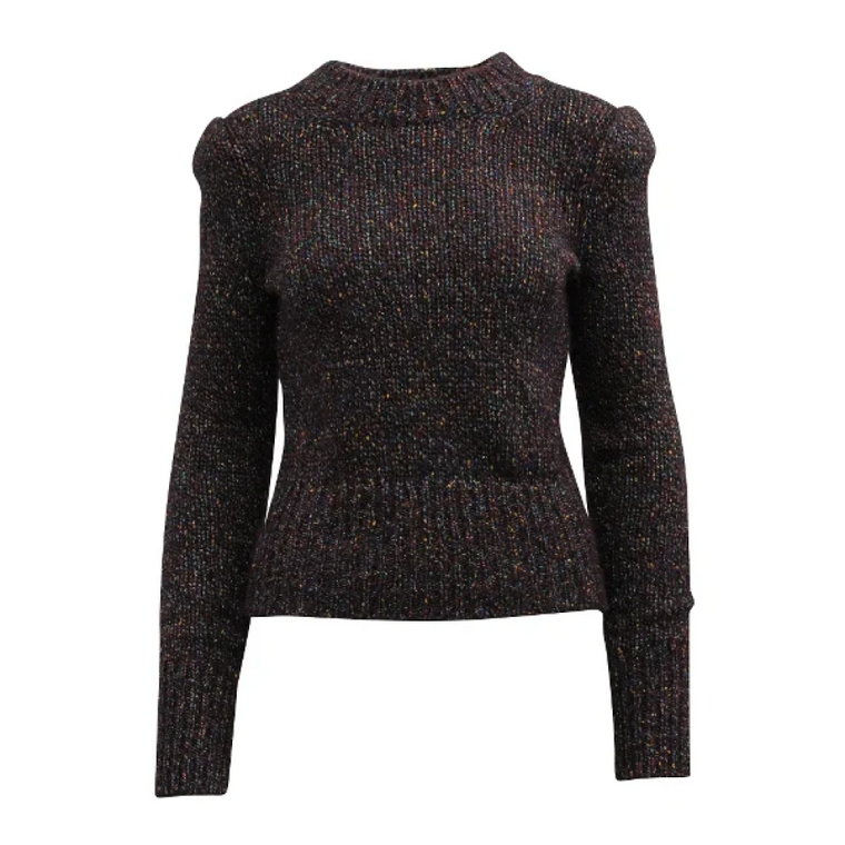 Luksusowy gruby sweter damski Isabel Marant Pre-owned