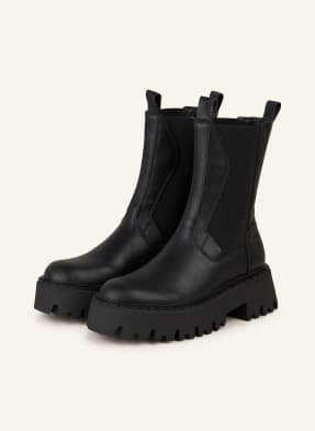 Steve Madden Botki Chelsea Obtain schwarz