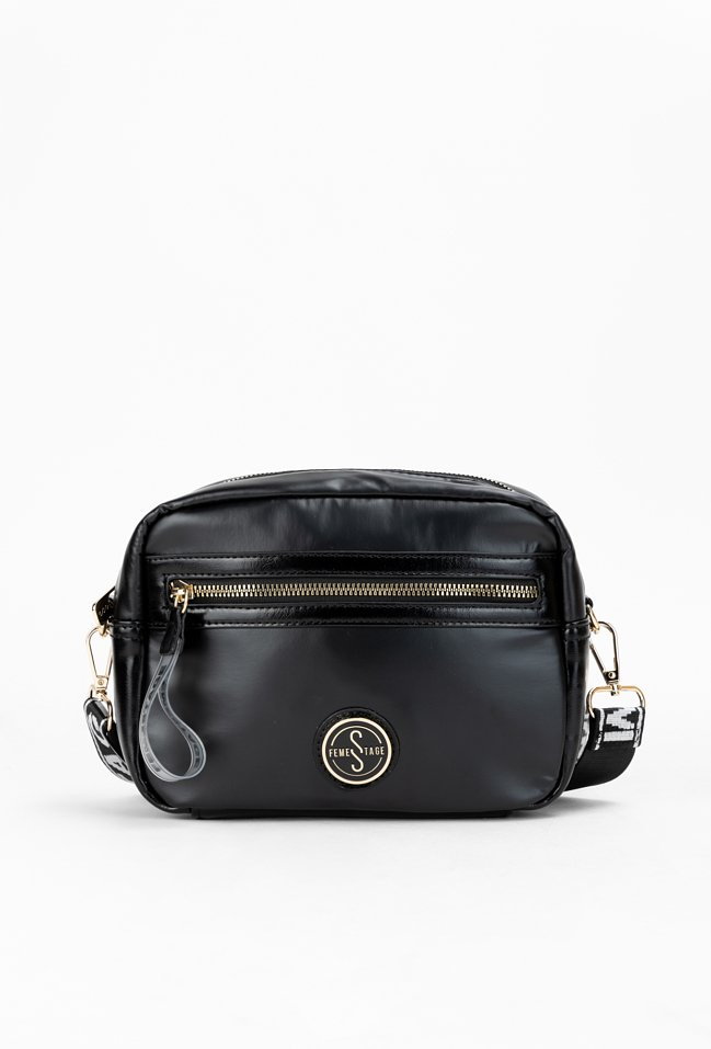 Tekstylna torba damska crossbody