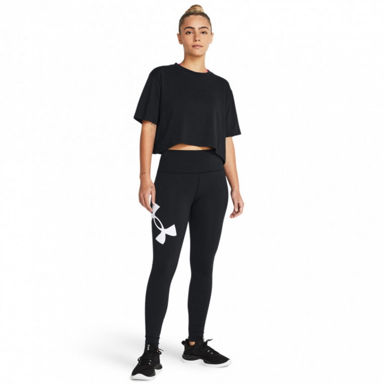 Damskie legginsy dzianinowe Under Armour Campus Legging - czarne