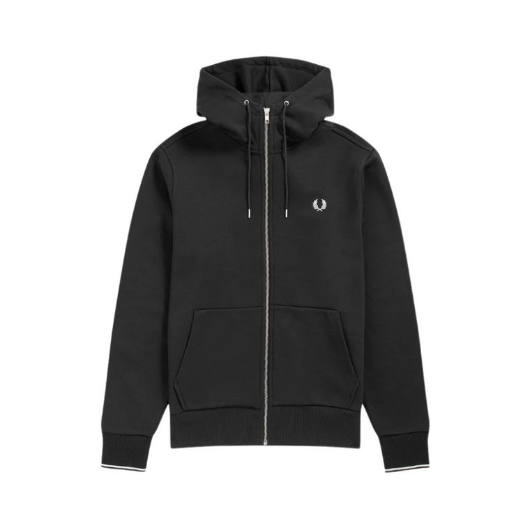 Modny Sweter z Zamkiem dla Mężczyzn Fred Perry