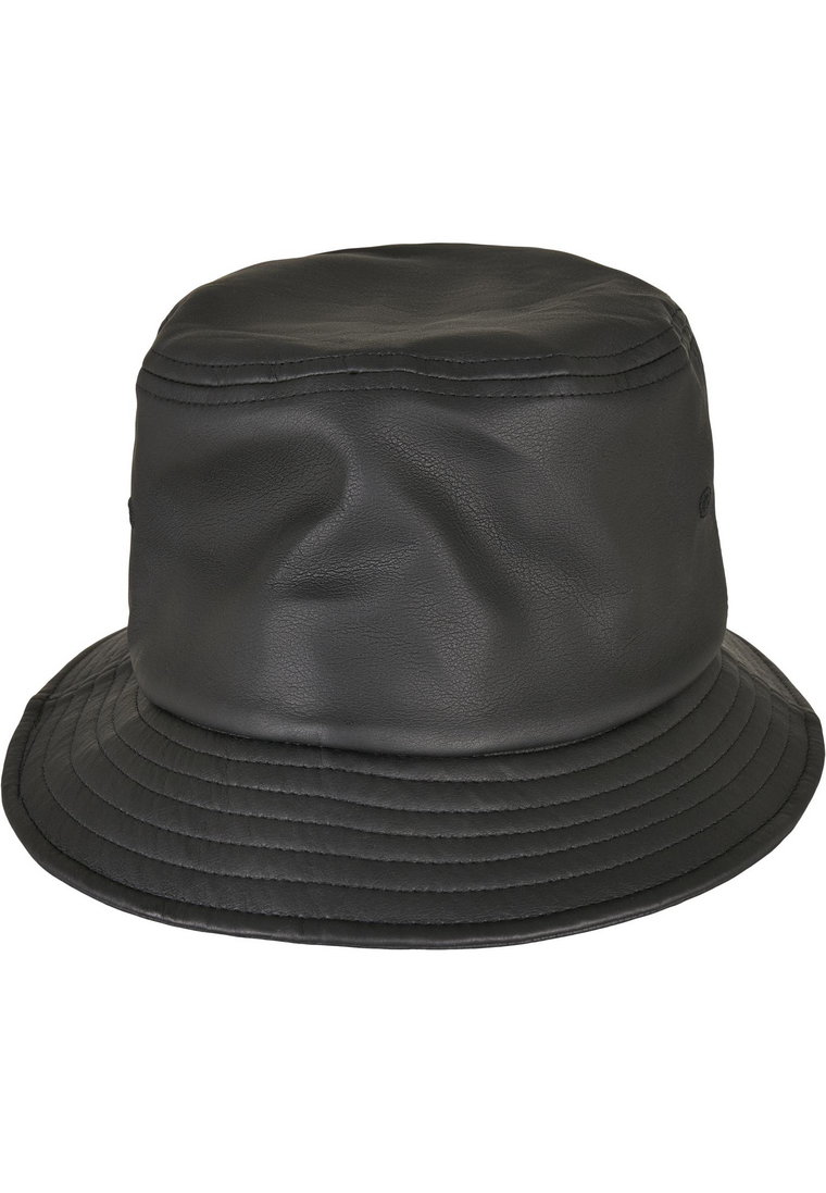 Czapka Z Daszkiem  Bucket Hat Czarna Flexfit 5003IL