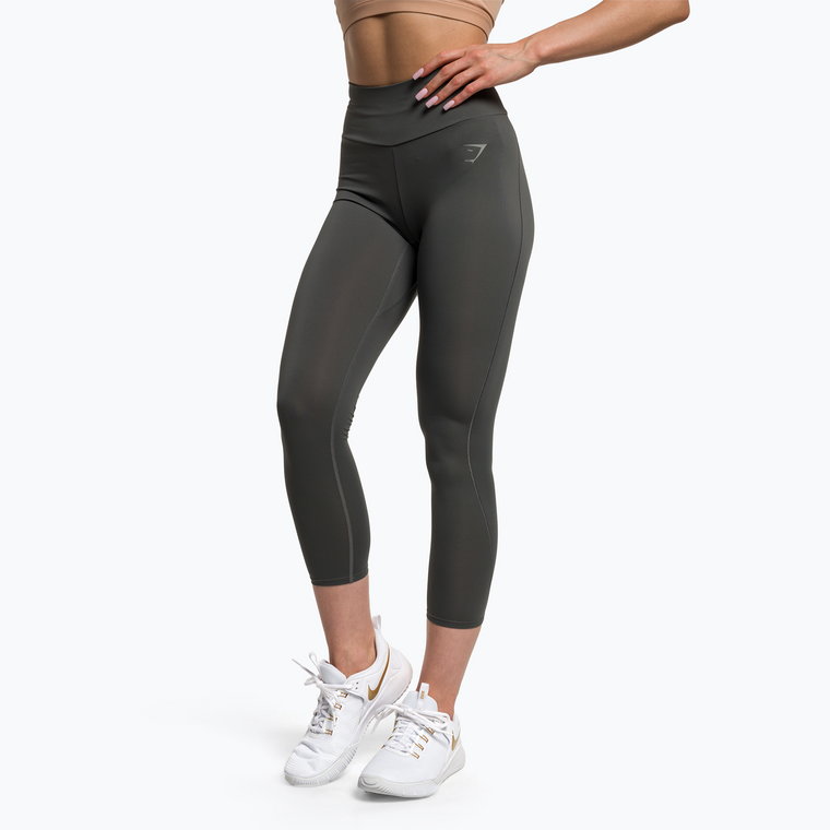 Legginsy treningowe damskie Gymshark Speed charcoal grey