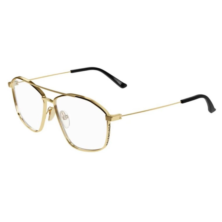 Wysokiej jakości metalowe okulary dla mężczyzn Balenciaga