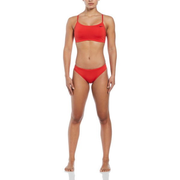 Strój kąpielowy damski Essential Racerback Bikini Set Nike Swim