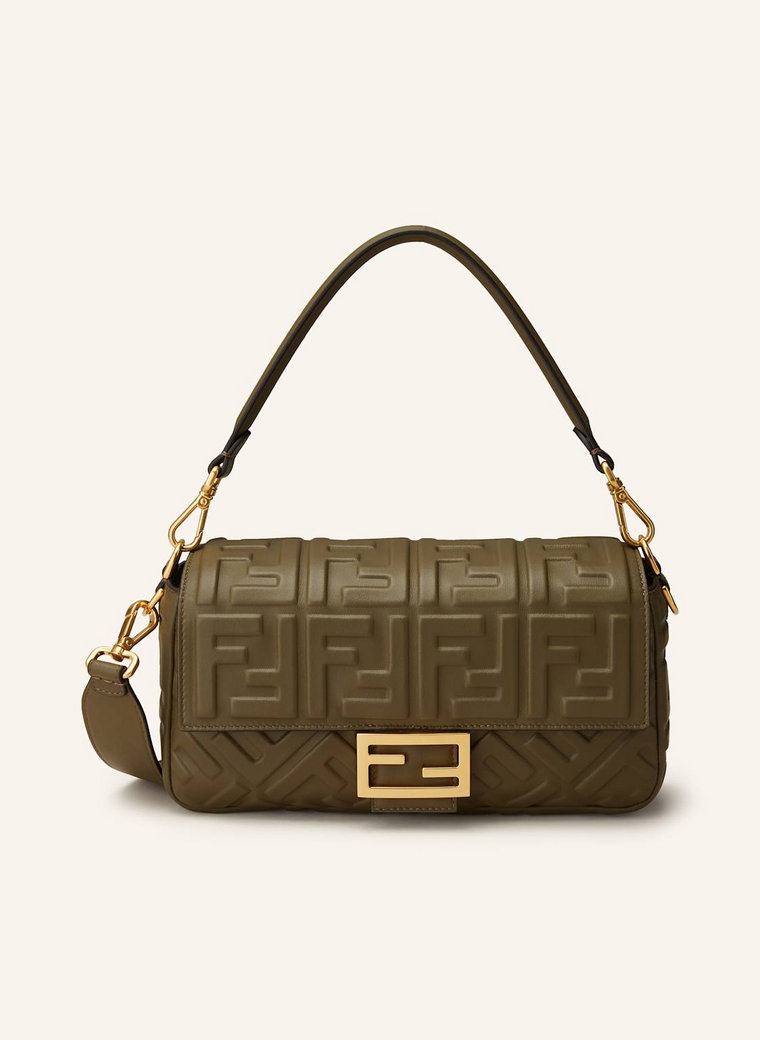 Fendi Torba Na Ramię Baguette Medium gruen