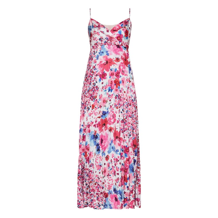 Fuchsia Maxi Sukienka Dzienna Liu Jo