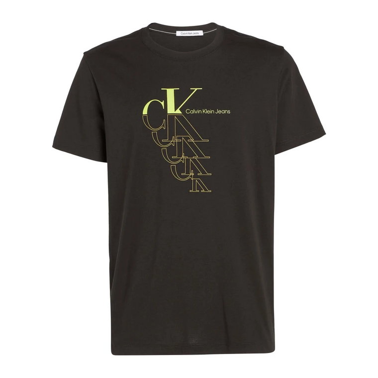 Koszulka Monogram z wzorem Echo Graphi Calvin Klein Jeans