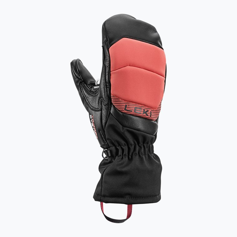 Rękawice narciarskie damskie LEKI Griffin Base 3D Mitt black/ rose