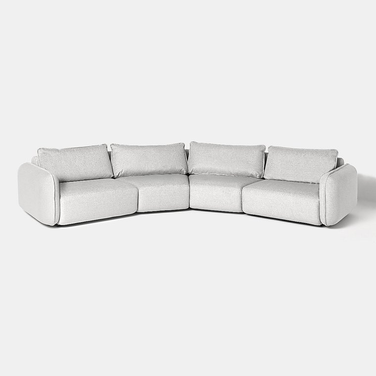 Sofa 4os. Enjoy 400X110/137X84CM