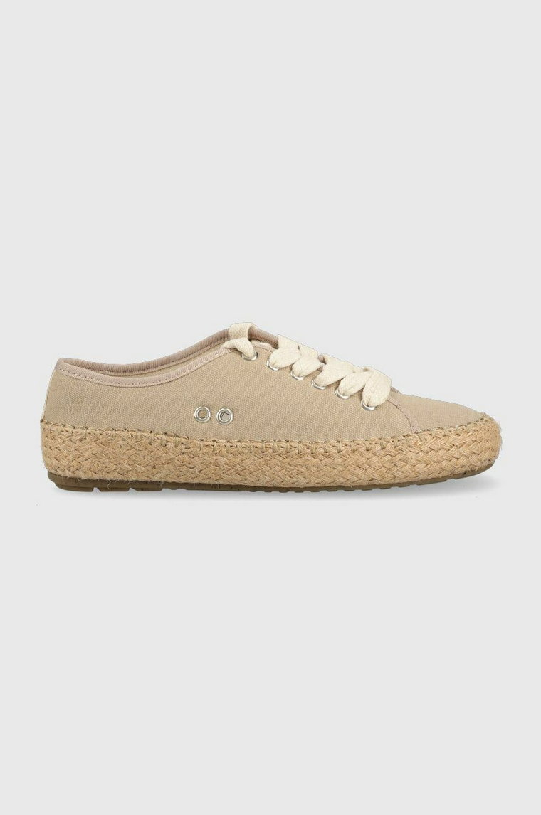 Emu Australia espadryle Agonis Organic kolor beżowy W12883.ALMO