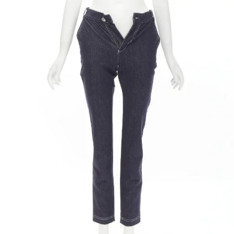 Pre-owned Cotton jeans Fendi Vintage