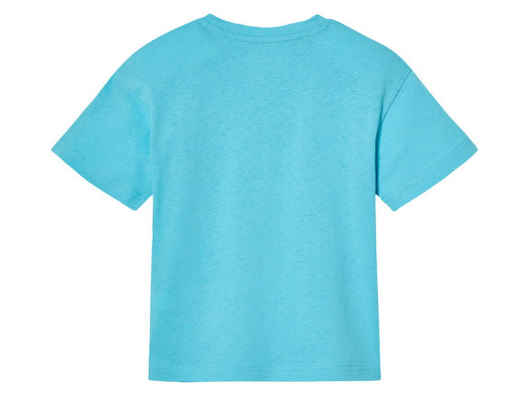 lupilu T-shirt dziecięcy z bawełny (110/116, Jasnoniebieski)