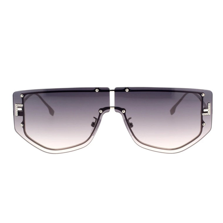 Okulary przeciwsłoneczne Glasant z ikonicznym detalem F Fendi