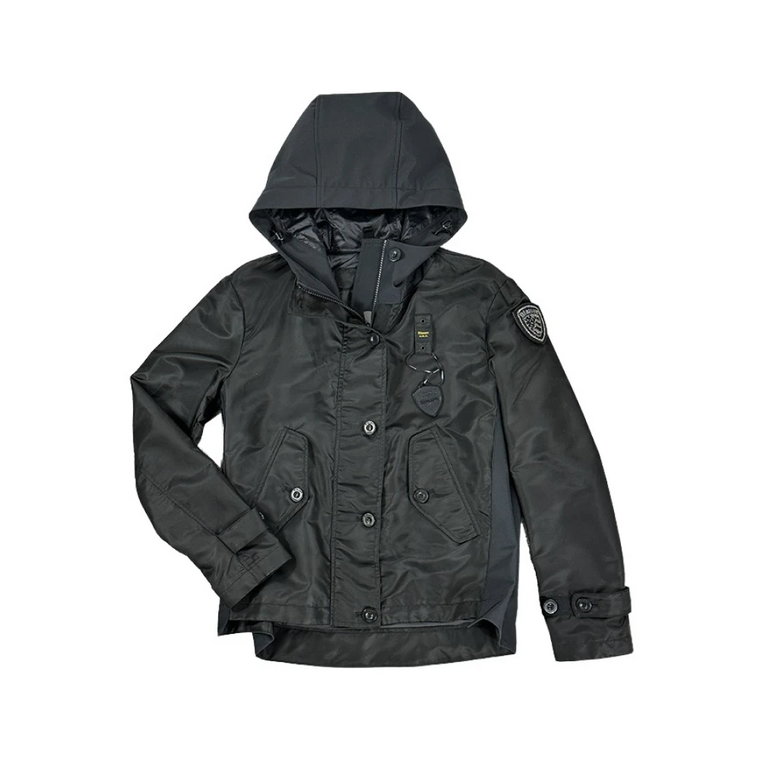 Lekka Kurtka Parka Blauer