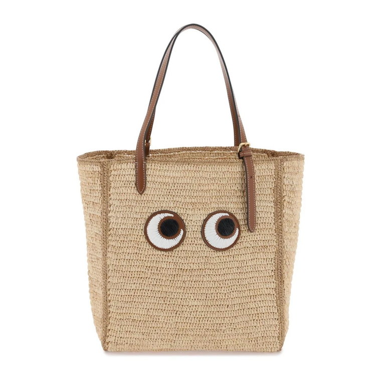 Ikoniczna torba Eyes z rafii Anya Hindmarch