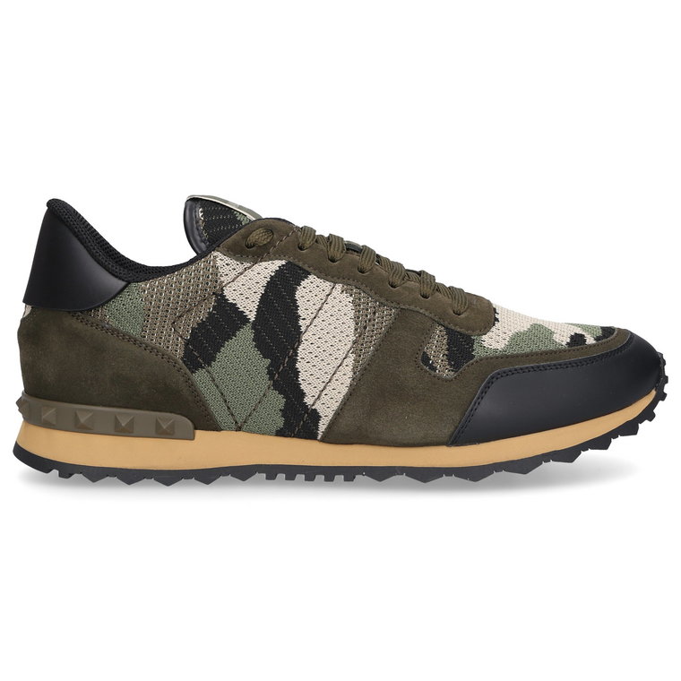 Valentino Garavani Trampki niskie ROCKRUNNER zamsz