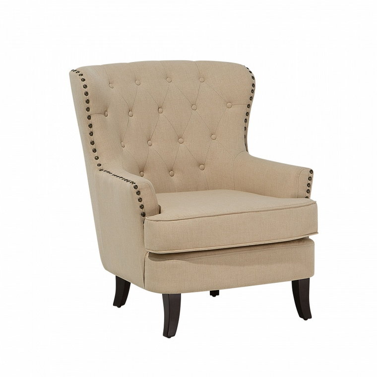 Fotel tapicerowany beżowy Dioguardi II BLmeble kod: 4260602377405