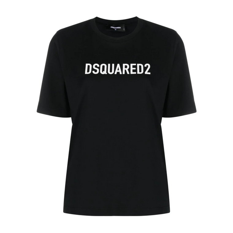 Koszulka z Krótkim Rękawem i Nadrukiem Logo Dsquared2