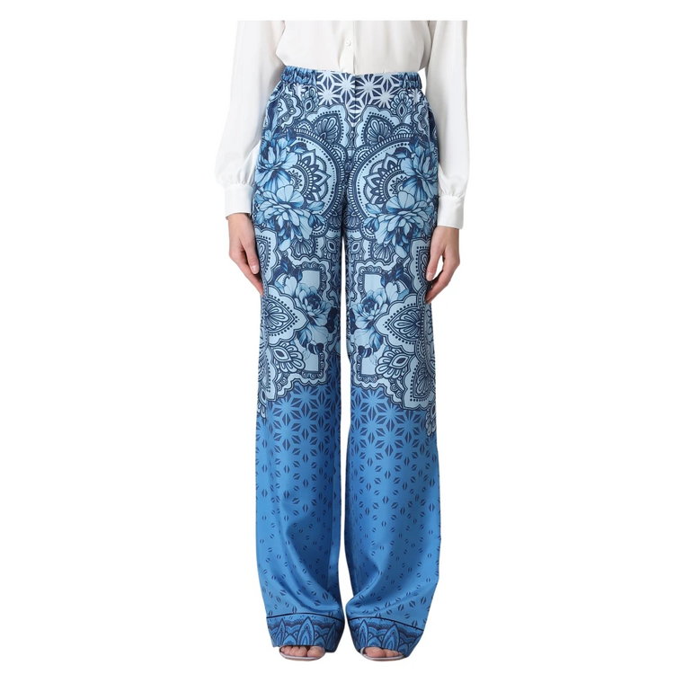 Straight Trousers Alberta Ferretti