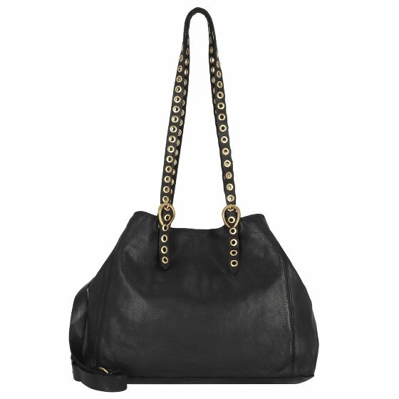 Campomaggi Libeccio Shopper Bag Skórzany 48 cm nero