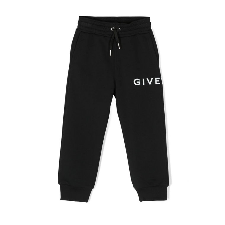 Spodnie z nadrukiem logo dla chłopców Givenchy