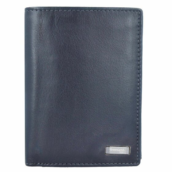 Greenland Nature Black Nappa Wallet RFID 9,5 cm black