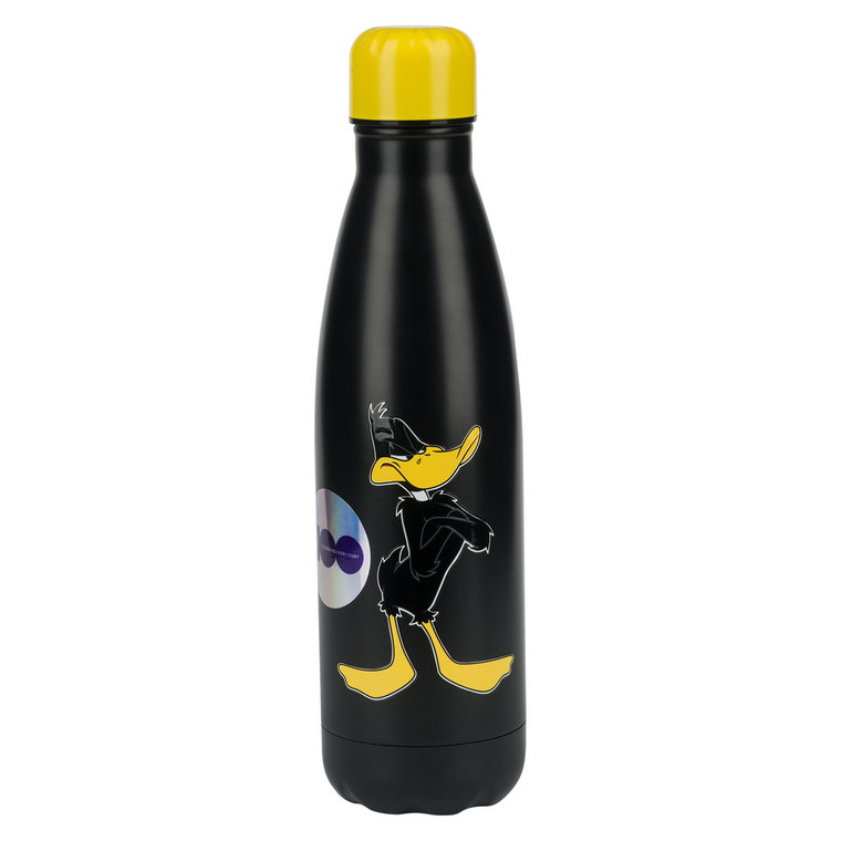 Butelka termiczna 500mL Czarna | wytrzymała i praktyczna | Warner Bros | Daffy