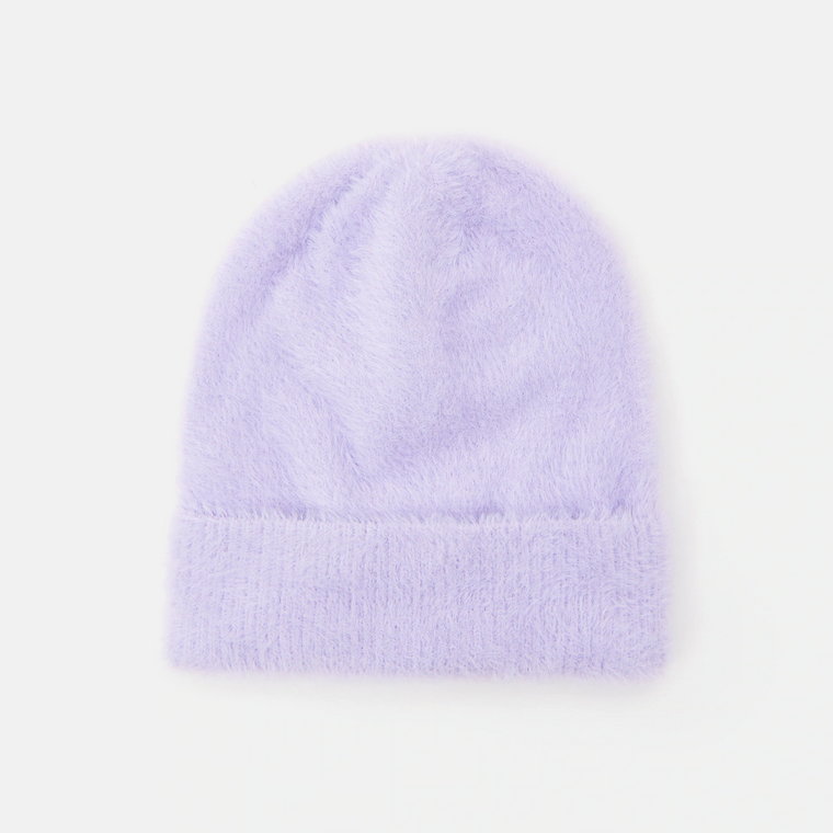 Sinsay - Czapka beanie - Fioletowy