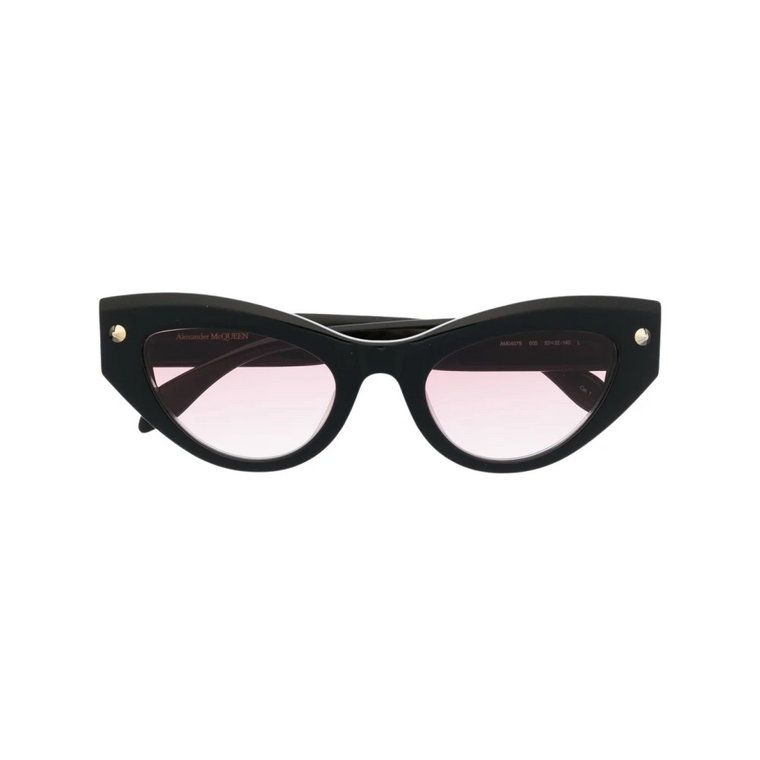 Luksusowe Okulary Przeciwsłoneczne w stylu Cat-Eye Alexander McQueen