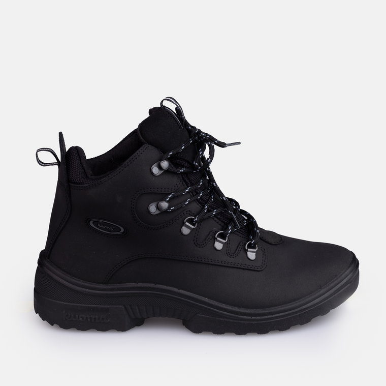 Zimowe buty trekkingowe wysokie wodoodporne Kuoma Patriot 1600-03 45 29.4 cm Czarne (6410901232457). Buty męskie za kostkę
