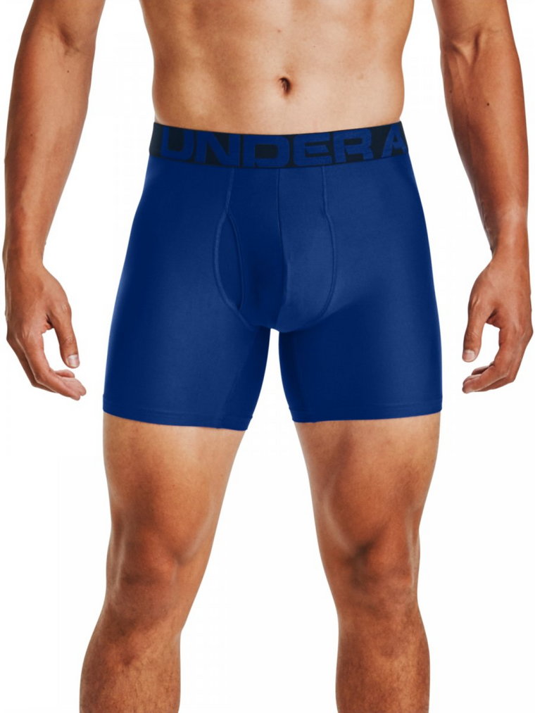 Męska bielizna treningowa (2-pack) UNDER ARMOUR Tech 6in 2 Pack - niebieski