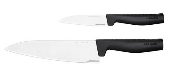 Zestaw noży szefa kuchni Fiskars hard edge 2 szt (6424002011071). Noże kuchenne