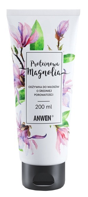 Anwen Proteinowa Magnolia Odżywka do włosów średnioporowatych