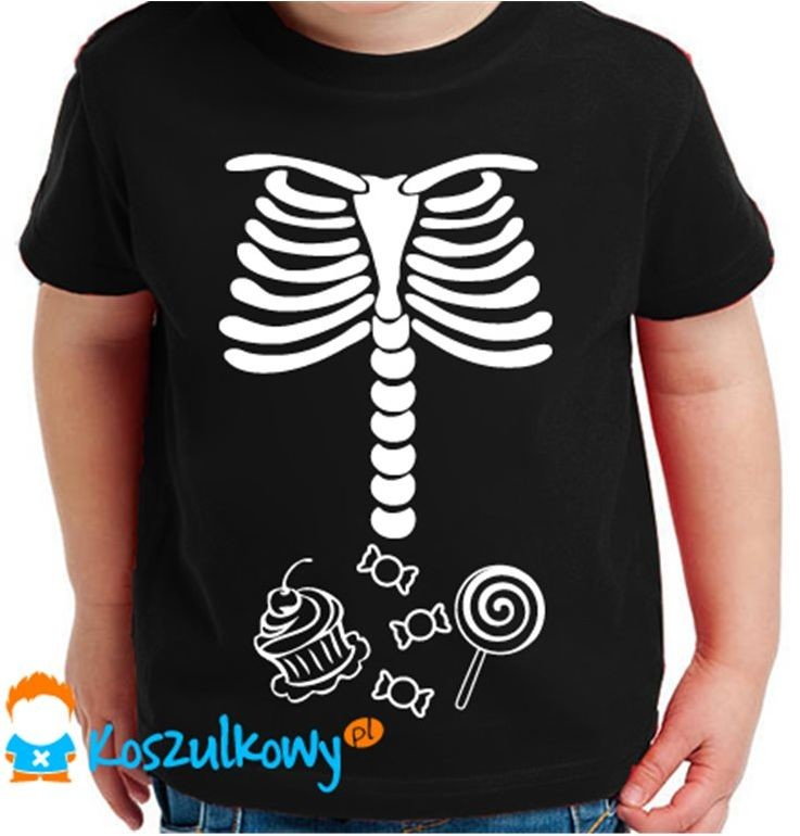 Kości dziecka - dziecięca koszulka z nadrukiem