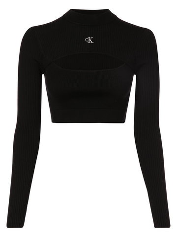 Calvin Klein Jeans - Sweter damski, czarny