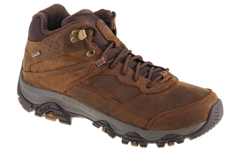 Merrell Moab Adventure 3 Mid J003821, Męskie, Brązowe, buty trekkingowe, skóra licowa, rozmiar: 41