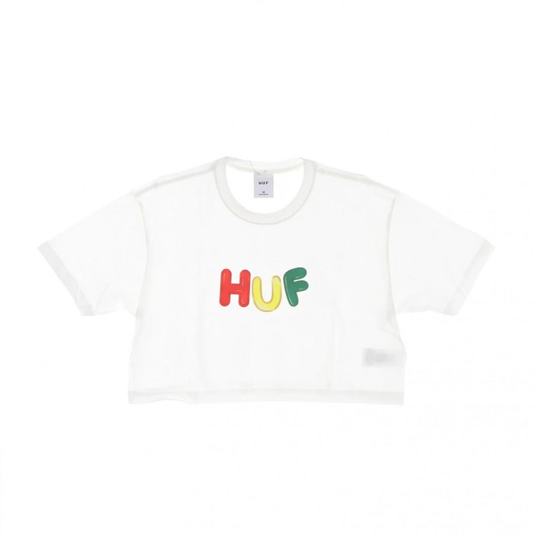 Gummed Crop Tee - Streetwear Styl HUF