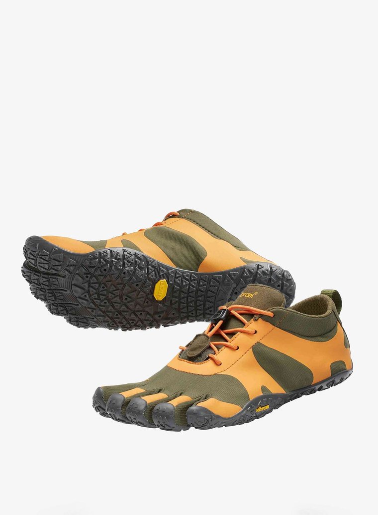 Buty męskie Vibram Fivefingers V-Alpha - military/orange