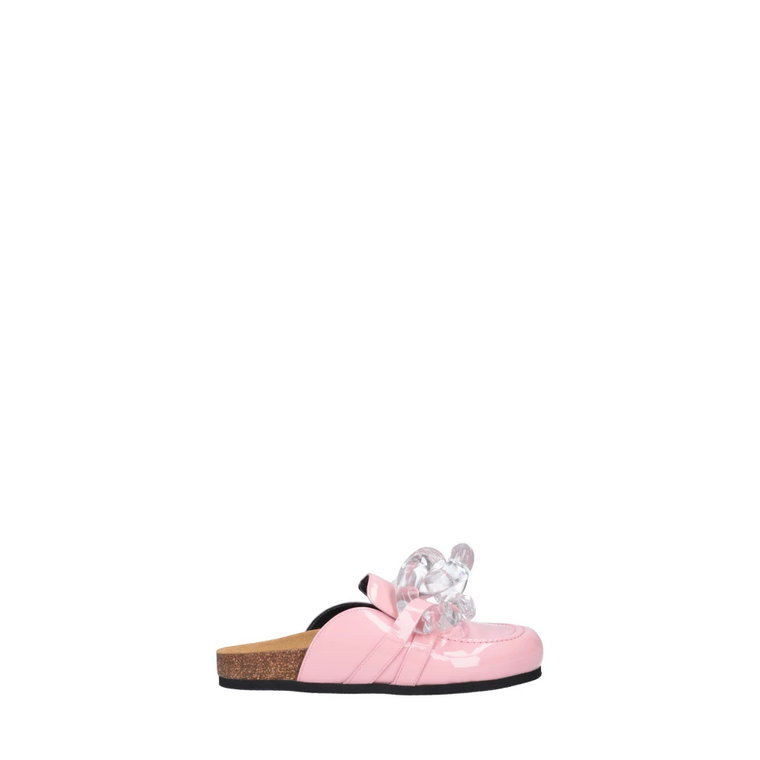 Lekkie różowe płaskie sandały JW Anderson